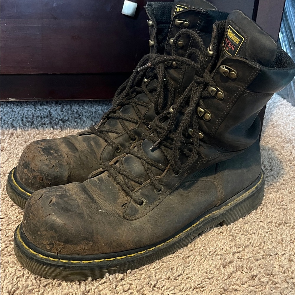 Dr. Martens Industrial Steel Toe Work Boots - Picture 6 of 9